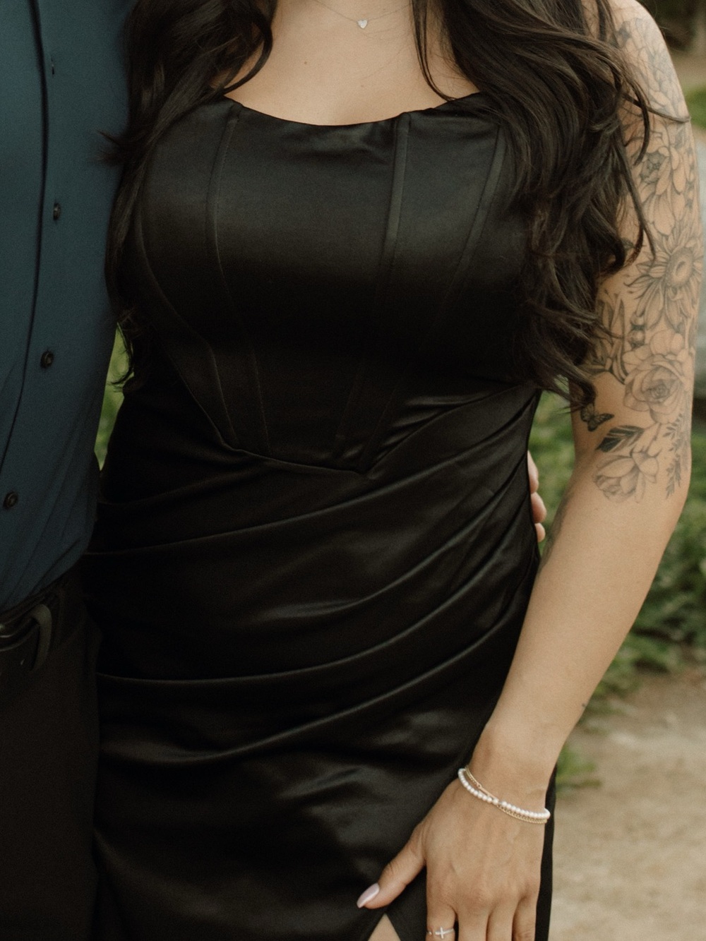 VICI Black Corset Dress - Picture 2 of 4